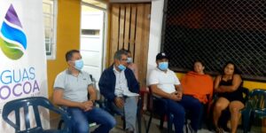 Socialización del proyecto de redes de distribución de acueducto con la comunidad de El Paraíso en Mocoa